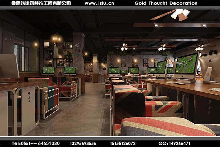合肥網(wǎng)吧裝修設(shè)計 合肥網(wǎng)吧裝修設(shè)計